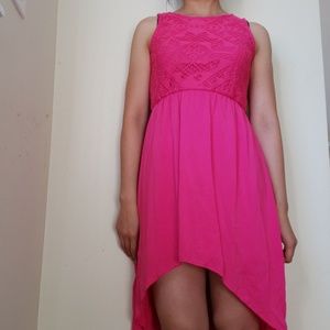❤ Xhiliration Hi-Low Dress girls SZ L 10